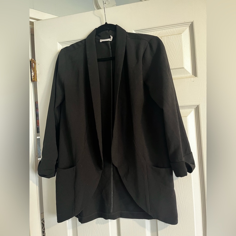 Lush Lightweight Black Blazer